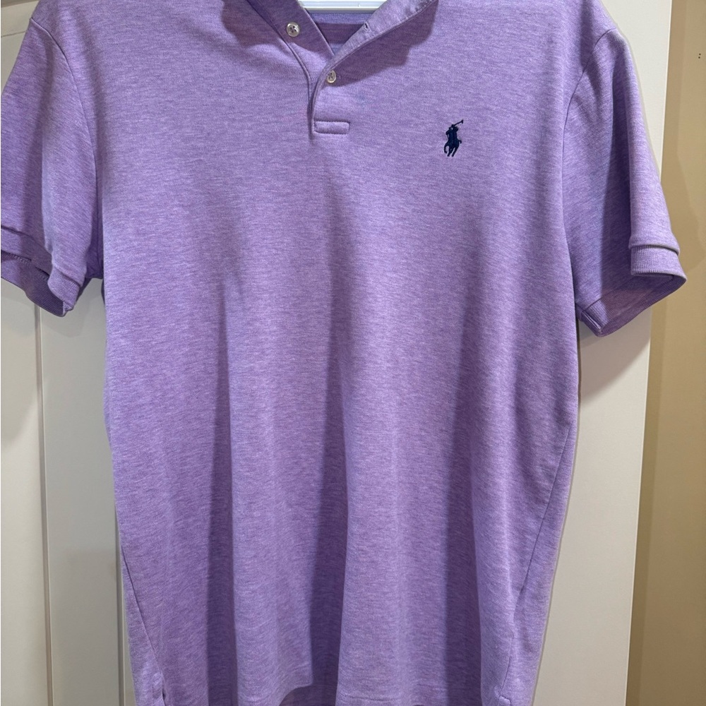Polo by Ralph Lauren Men's Lavender Polo Shirt